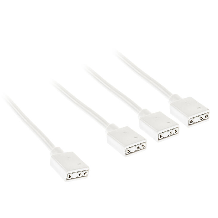 Kolink ARGB 1-3 splitter cable - 30cm, white image number 0