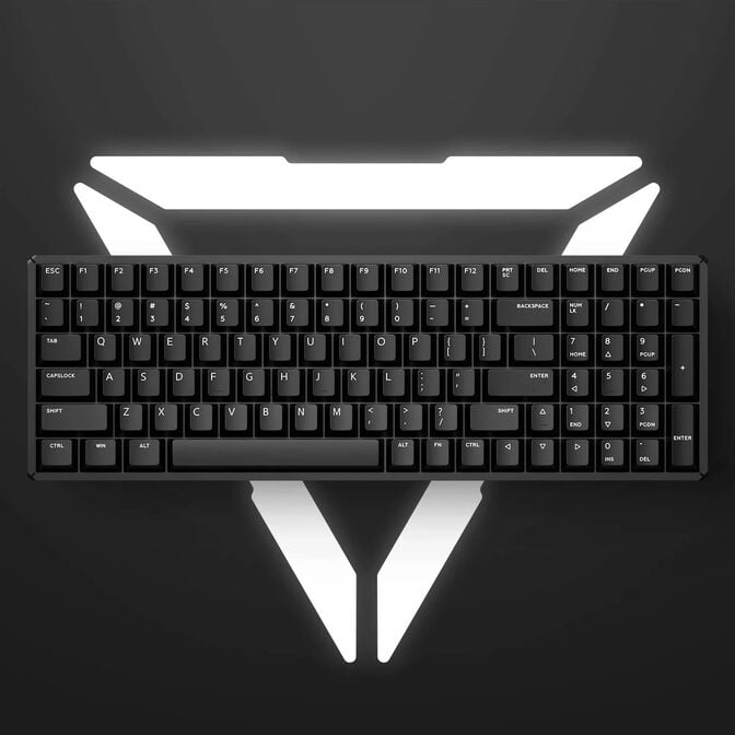 IQUNIX F97 Dark Side Wireless Gaming Keyboard, RGB - MX-Red image number 7