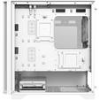 Montech AIR 100 LITE PC Case, Mid Tower, Micro-ATX, Tempered Glass - white image number null