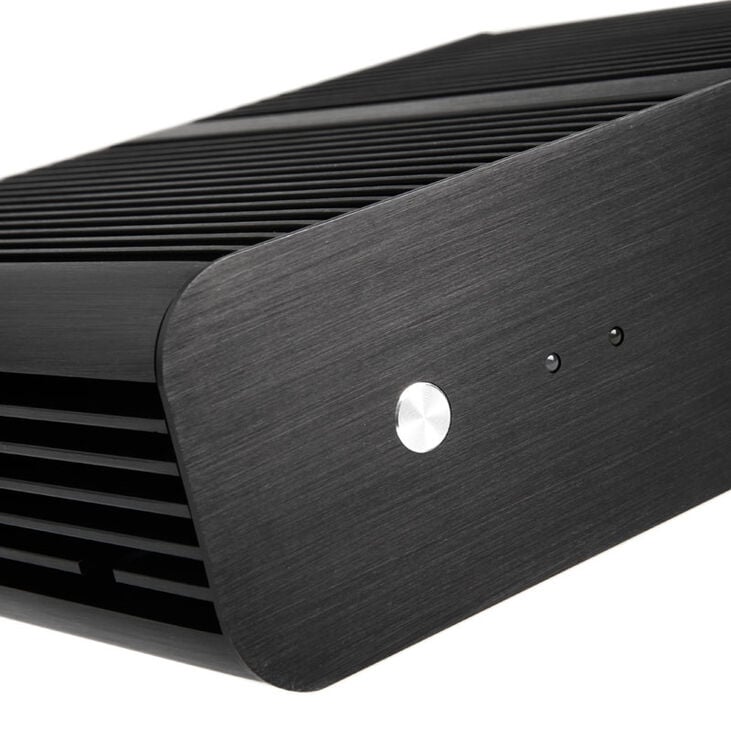 Akasa Euler Fanless Thin-Mini-ITX Gehäuse, OEM - schwarz image number 4