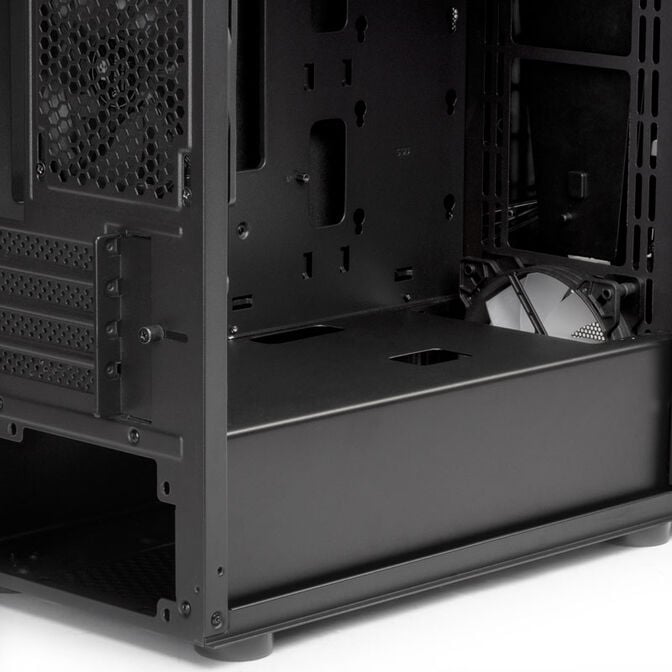 SilverStone Fara V1M Pro Micro-ATX Geh&auml;use, ARGB, Tempered Glass - schwarz image number 6