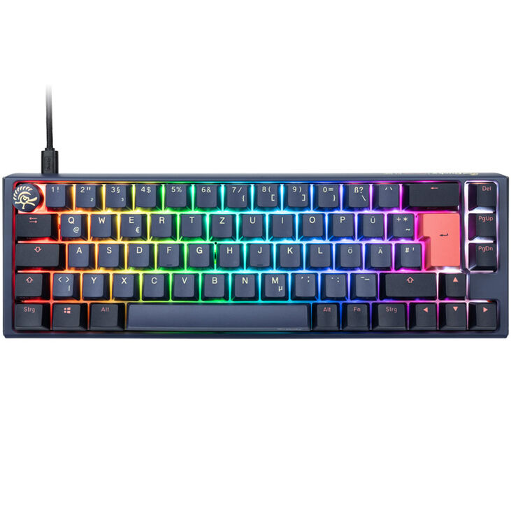 Ducky One 3 Cosmic Blue SF Gaming Tastatur, RGB LED - MX-Red image number 1