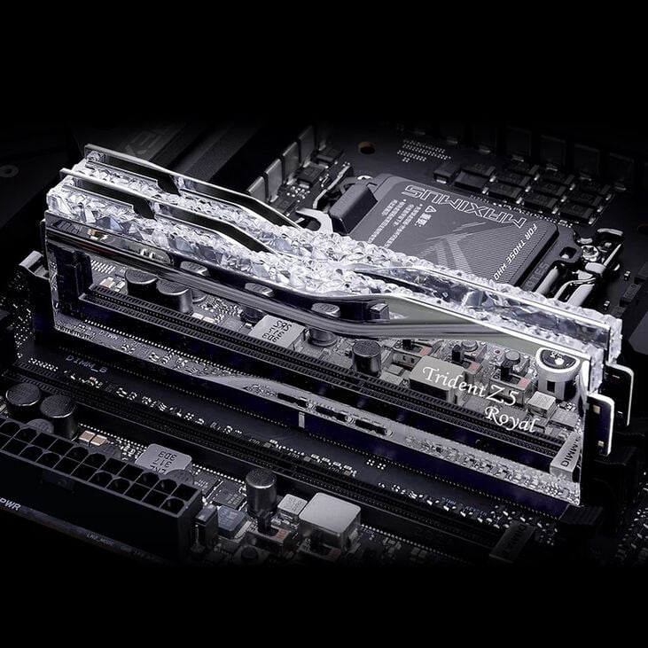 G.Skill Trident Z5 Royal, DDR5-6400, CL32, Intel XMP 3.0 - 64 GB Dual-Kit, silber image number 4