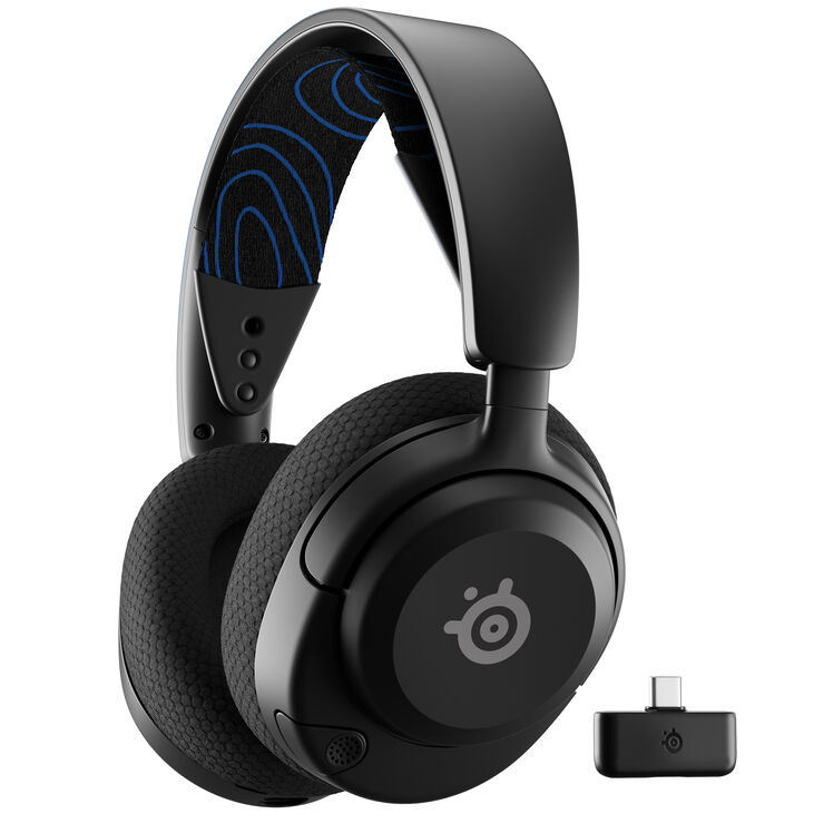 SteelSeries Arctis Nova 5P Wireless Gaming Headset, schwarz image number 1