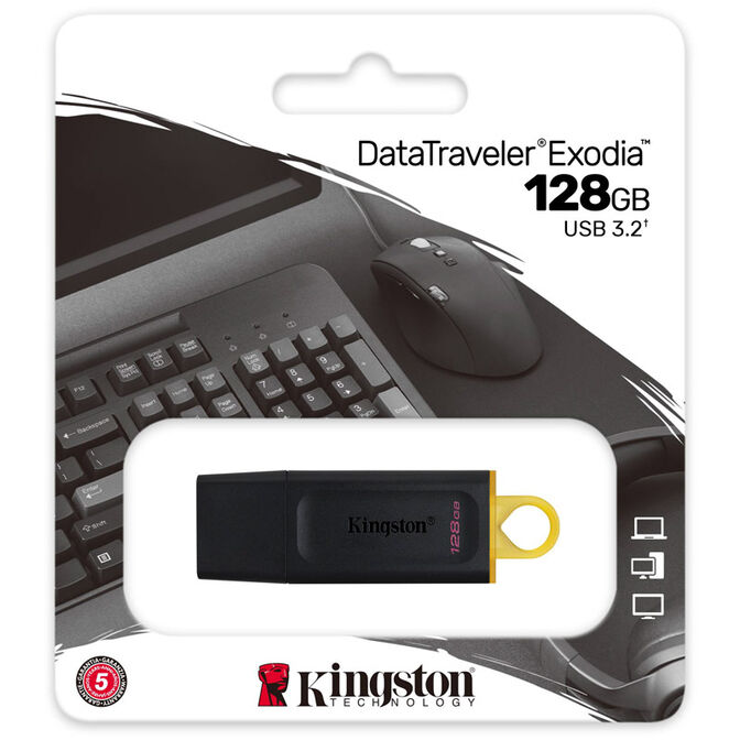 Kingston DataTraveler Exodia, USB 3.2 Type A - 128 GB image number 2