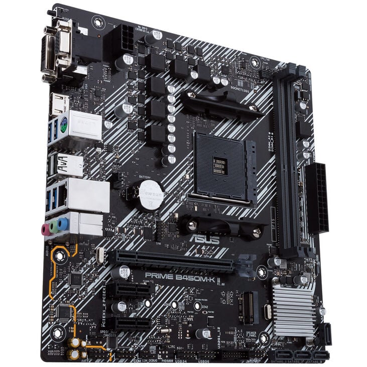 ASUS PRIME B450M-K II, AMD B450 motherboard - Socket AM4 image number 4