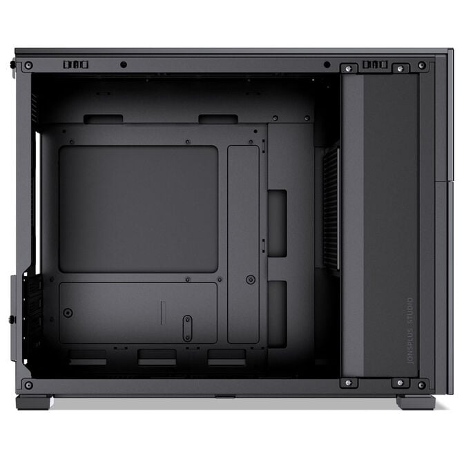 Jonsbo D31 Screen Micro-ATX Geh&auml;use, Tempered Glass - schwarz image number 4