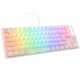 Ducky One 3 Aura White TKL Gaming Keyboard, RGB LED - MX-Speed-Silver