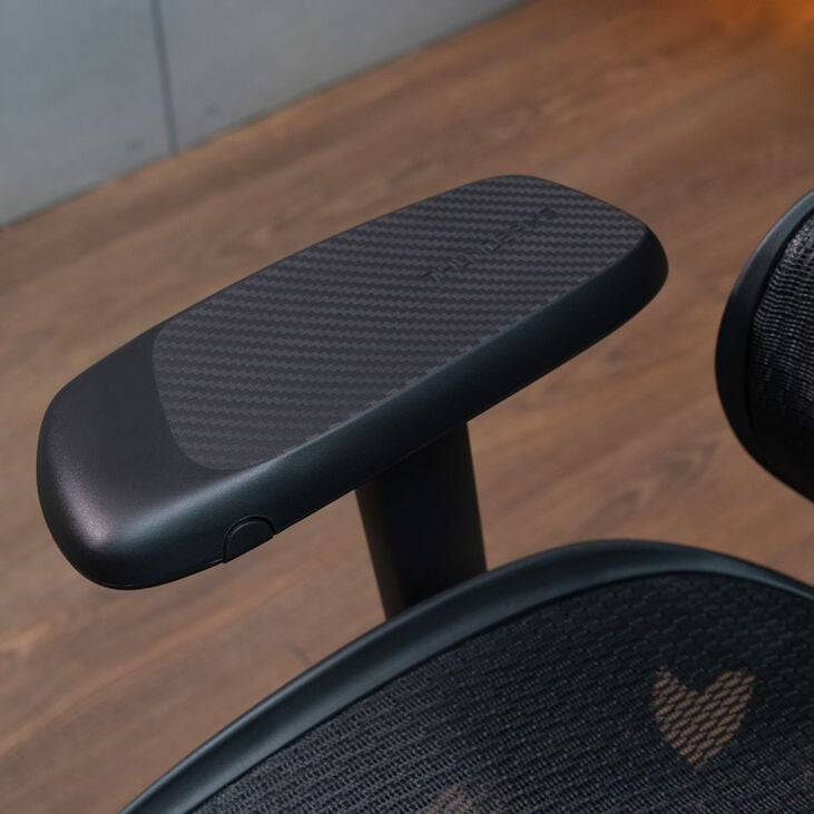 ThunderX3 XTC Ergonomischer Bürostuhl, Mesh - schwarz image number 7