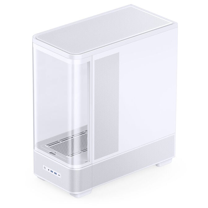 Jonsbo TK-5 PC Case, Mid Tower, ATX, Tempered Glass - white image number 5