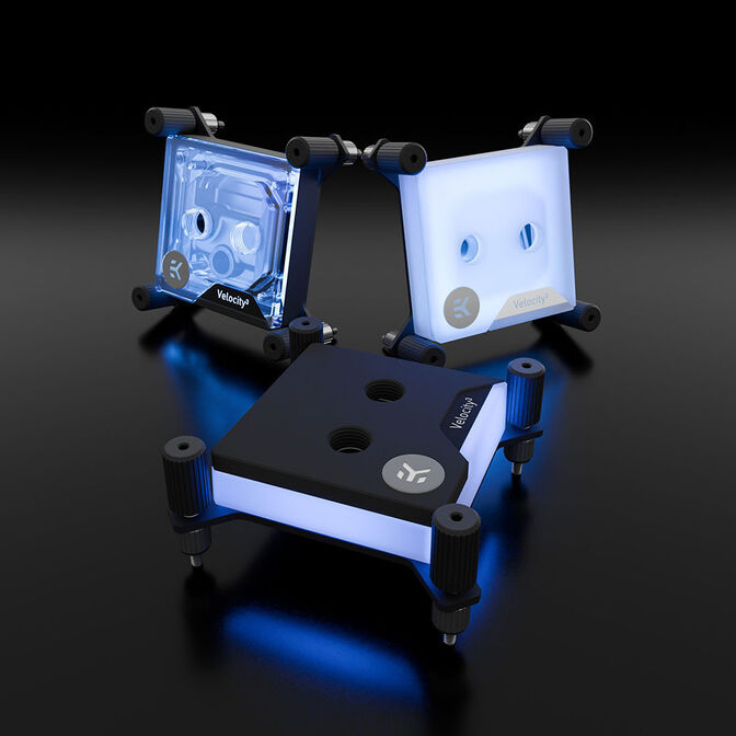 EK Water Blocks EK-Quantum Velocity&sup3; 1700/1851/AM5 - acrylic image number 3
