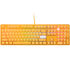 Ducky One 3 Yellow Gaming Tastatur, RGB LED - MX-Clear (US) image number null