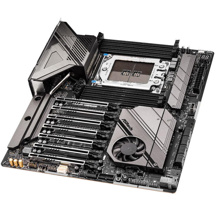 ASRock WRX80 Creator R2.0, AMD WRX80 motherboard, Socket sWRX8 image number 4