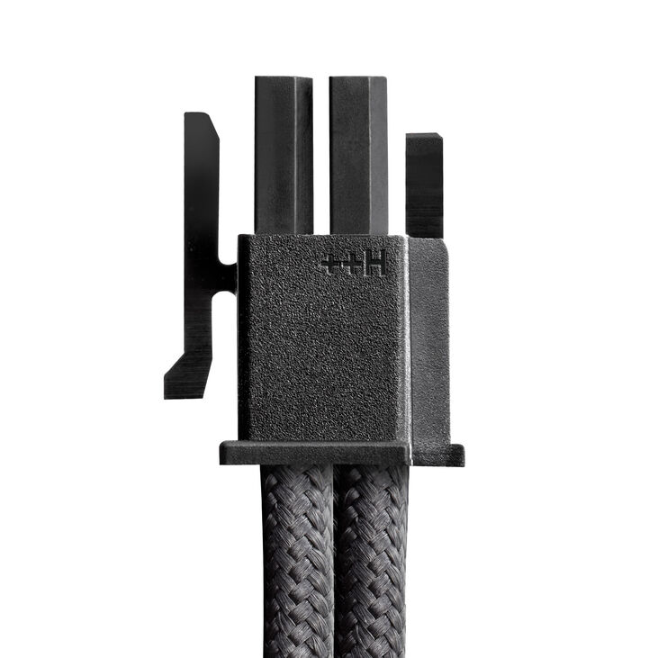 CableMod C-Series Pro ModMesh Kabelset, 2x 12V-2x6-Kabel, StealthSense, für Corsair Type 5 RMx Shift PSUs - carbon, 65cm image number 1