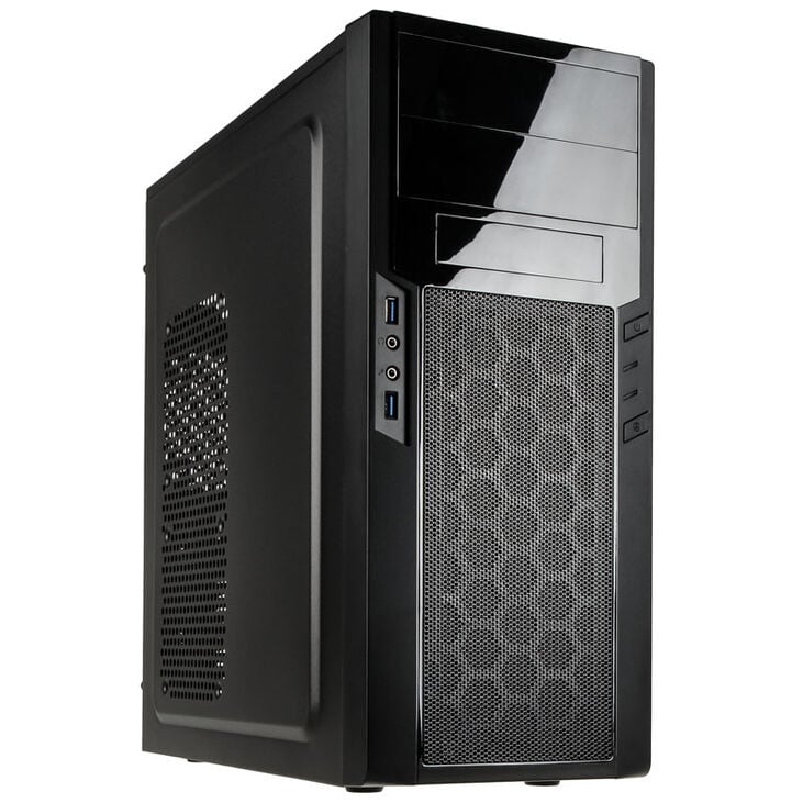 SilverStone SST-PS13B Precision Midi-Tower - schwarz image number 0
