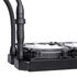 Alphacool Eisbaer 360 Aurora 1.1 ARGB AIO Cooler - 360mm, Black image number null