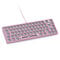 Glorious GMMK 2 Compact Tastatur - Barebone, ISO-Layout, pink