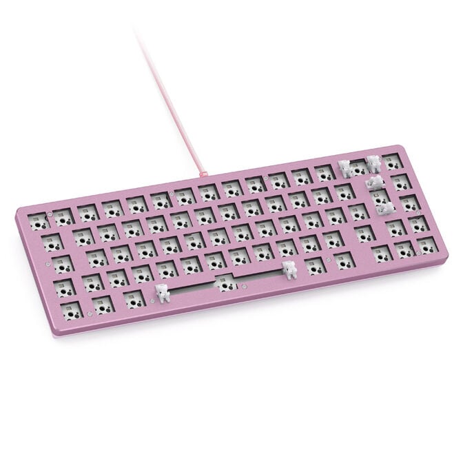 Glorious GMMK 2 Compact Tastatur - Barebone, ISO-Layout, pink image number 0
