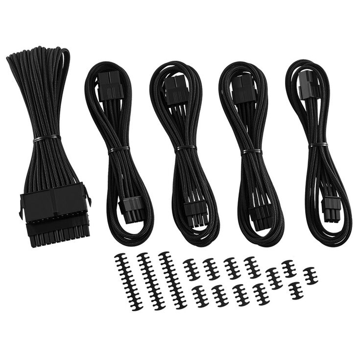 CableMod Classic ModMesh Cable Extension Kit - 8+6 Series - black image number 0