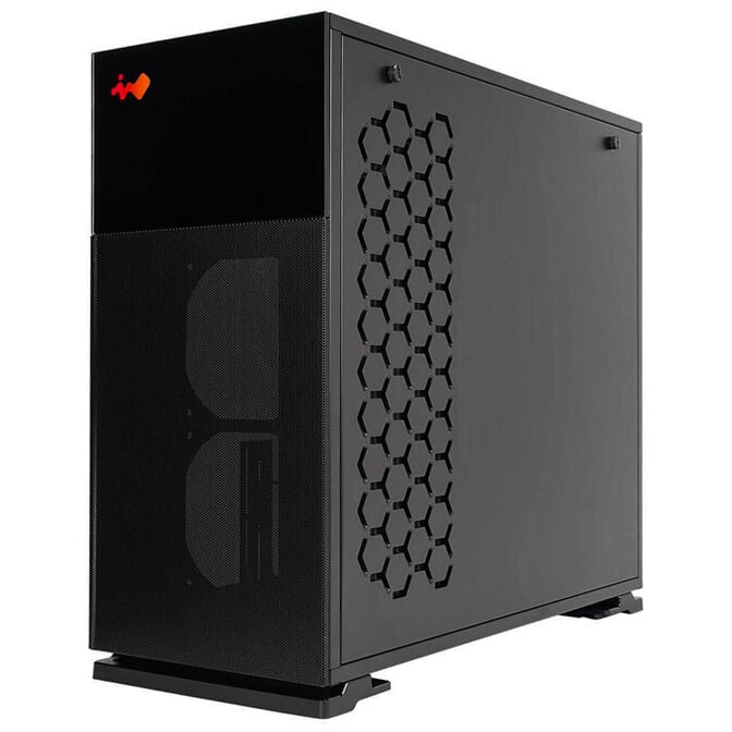 InWin 127 Mid Tower Tempered Glass - Black image number 2