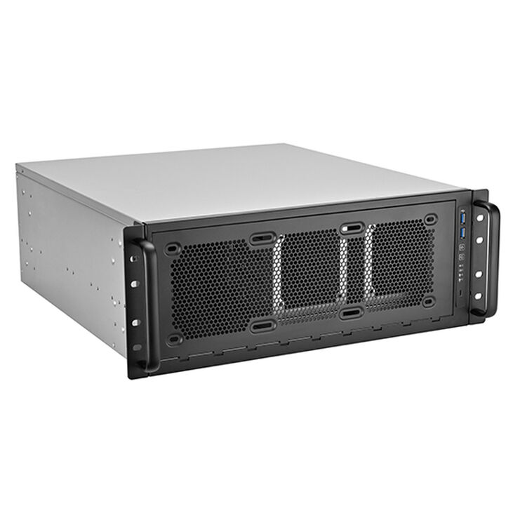 SilverStone RM45-360 Rackmount-Gehäuse, 4U-Formfaktor - grau image number 0