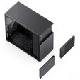 Jonsbo D41 Screen ATX Geh&auml;use, Tempered Glass - schwarz image number null