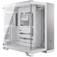 Corsair 6500X Midi-Tower, Tempered Glass - Weiß / Satin-Grau