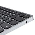 AXAGON HMC-KB USB-C Tastatur, microSD/SD, 3x USB-A 3.0, HDMI 4K/60Hz, PD 100W, Audio - DE Layout image number null