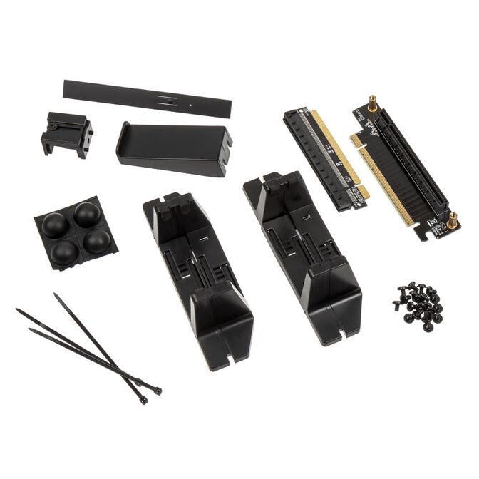 SilverStone SST-RVZ02B-W Raven HTPC Geh&auml;use - schwarz image number 8