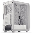 Endorfy Arx 500 ARGB PC Case, Mid Tower, ATX, Tempered Glass - including 4x 140mm ARGB Fans, White image number null