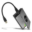 AXAGON ADSA-1S6 SLIMPort6 Adapter, USB 3.0, 2.5" SSD/HDD, SATA 6G - with Case image number null