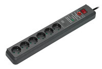 Brennenstuhl Power Strip Secure-Tec - anthracite