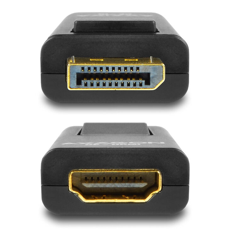 AXAGON RVD-HI, DisplayPort to HDMI Adapter / Mini Adapter, Full HD - black image number 1