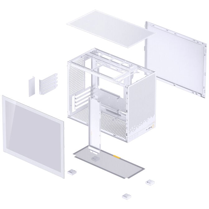 Jonsbo D32 STD PC Case + TRYX PANORAMA SE Complete Water Cooling, ARGB - 240mm, White image number 21
