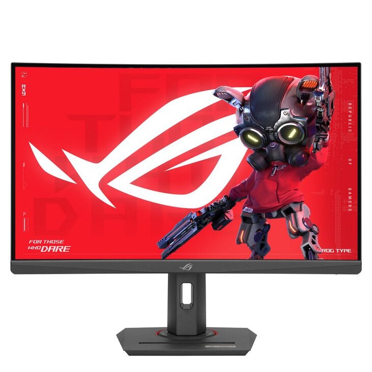 ASUS ROG Strix XG27WCS, 27-inch Curved Gaming Monitor, 180Hz, VA, FreeSync image number 1
