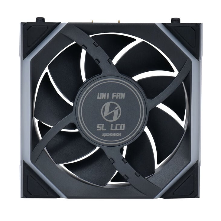 Lian Li UNI FAN SL Wireless LCD Lüfter, ARGB, PWM - 120 mm, schwarz image number 4