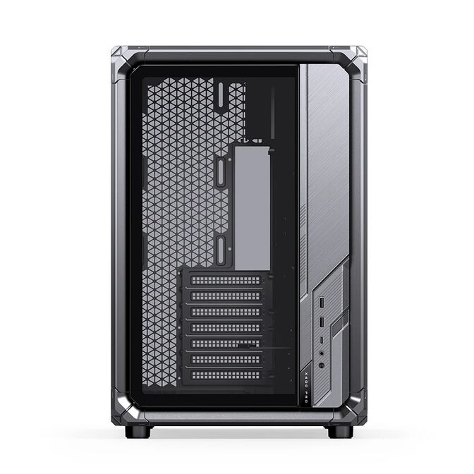 Jonsbo X400 Pro PC-Geh&auml;use, Midi-Tower, ATX, Tempered Glass - grau image number 1