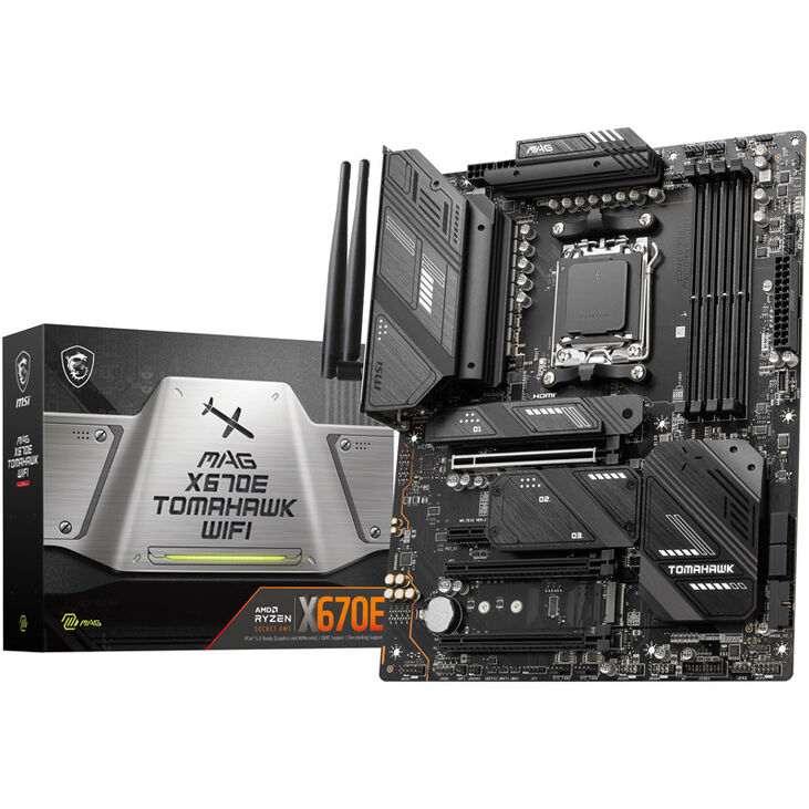 MSI MAG X670E Tomahawk WiFi, Sockel AM5, AMD X670E, ATX - DDR5 image number 0