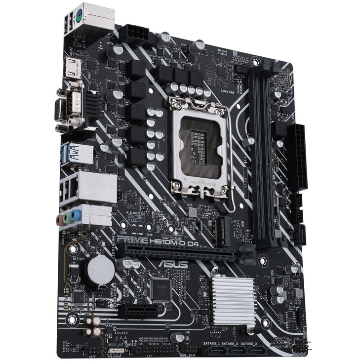 ASUS Prime H610M-D D4, Intel H610 Motherboard - Socket 1700, DDR4 image number 4