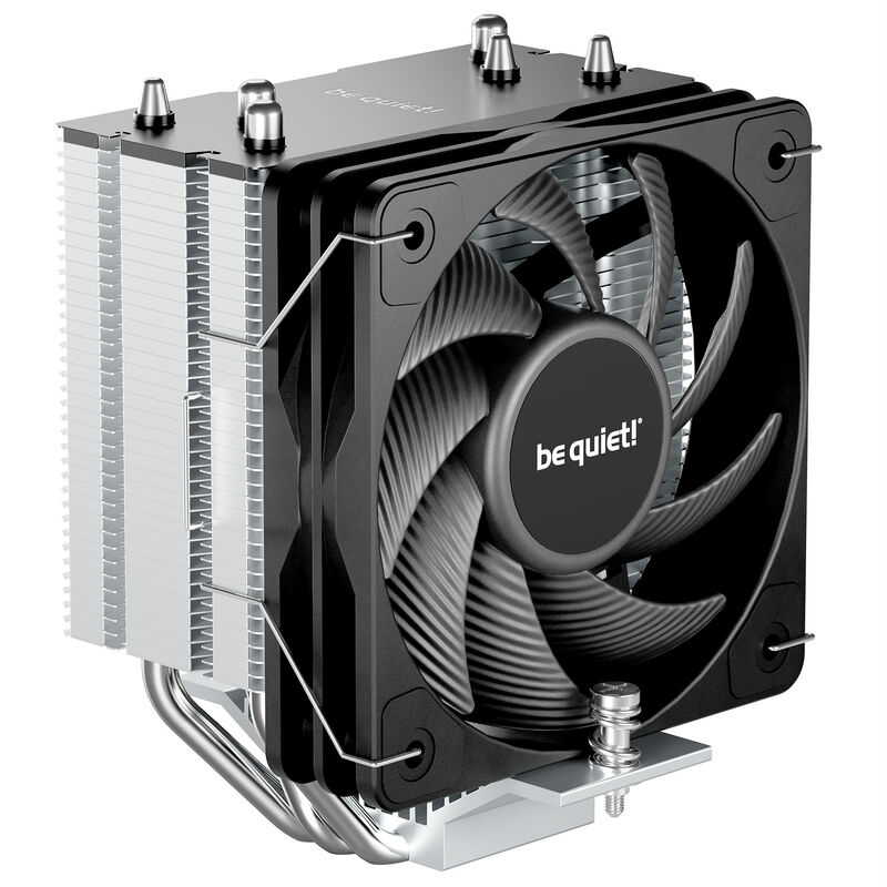 be quiet! Pure Rock Slim 3 CPU-Kühler, 130W TDP - 100mm, schwarz