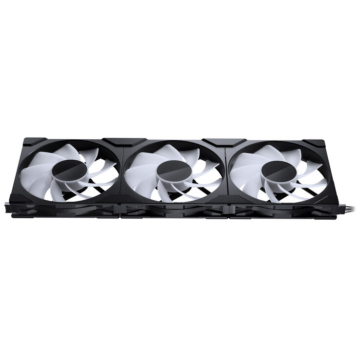 PHANTEKS M25 Gen2 PWM D-RGB Fan - Reverse Blade, 140mm, Black image number 7