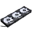 PHANTEKS D30 PWM Reverse Airflow D-RGB L&uuml;fter, 3er Pack - 120mm, schwarz image number null
