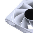 PHANTEKS M25 Gen2 PWM D-RGB Fan - Reverse Blade, 120mm, White image number null