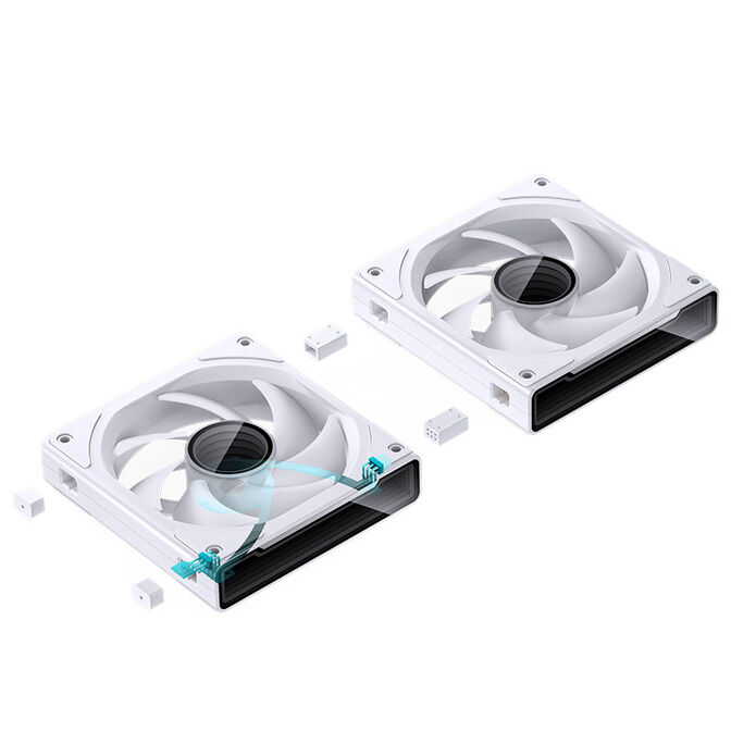 Jonsbo ZK-120W 3er-Pack, Geh&auml;use-L&uuml;fter, RGB - wei&szlig; image number 9