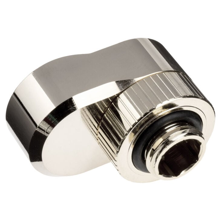 EK Water Blocks EK-Quantum Torque G1/4 Inch Extension Offset MF 14 - Nickel image number 1