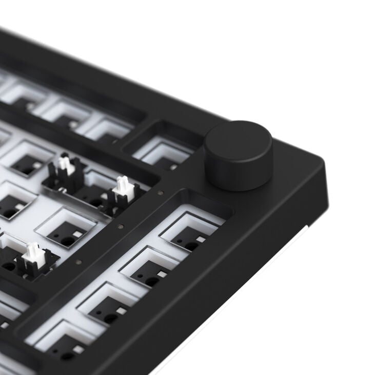 AKKO 5075S RGB QMK Barebone, ISO Layout - dark knight image number 4