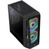 Aerocool AirHawk Duo Midi-Tower, Tempered Glass - schwarz image number null