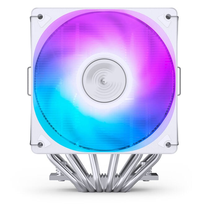 Jonsbo CR-3000E CPU-K&uuml;hler, Dual-Tower, RGB - 120mm, wei&szlig; image number 5