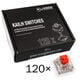 Glorious Kailh Box Red Switches (120 pieces)