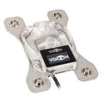 aqua computer cuplex kryos NEXT with VISION AM4/AM5 - Acrylic/Nickel